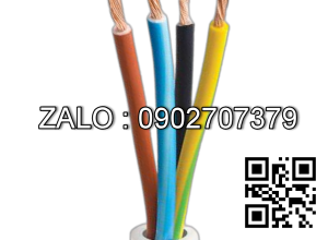 Dây điện mềm bọc nhựa PVC-TCVN 6610-3 (ruột đồng) VCmo-2x2.5-(2x50/0.25)--300/500V