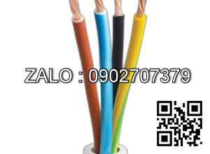 Dây điện mềm bọc nhựa PVC-TCVN 6610-3 (ruột đồng) VCmo-2x1.5-(2x30/0.25)--300/500V