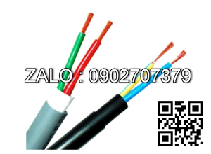 Dây điện pha tròn 2 ruột DAPHACO 2x16T