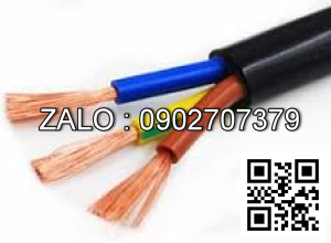 Dây điện pha tròn 3 ruột DAPHACO 3x1.5