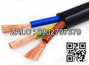 Dây điện pha tròn 3 ruột DAPHACO 3x10