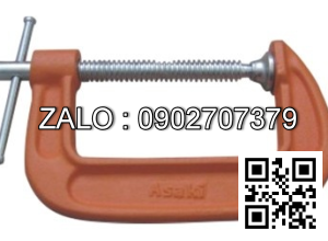 Vam cơ khí chữ C Màu đen Asaki 10''/250mm AK-6315