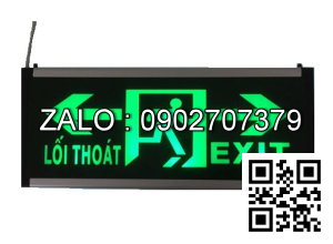 Đèn Exit 2 mặt Pexf23SC-G2-P3 Paragon - Lối thoát - Có tem PCCC