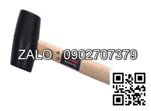 Búa cao su cán gỗ Asaki 24oz/680g AK-0378