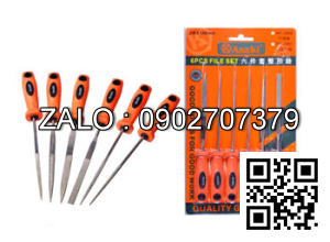 Bộ dũa kim cương Asaki 6 chiếc 3x140mm AK-3901