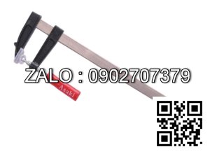 Vam kẹp gỗ chữ F Asaki 120x1000mm AK-6255