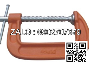 Vam cơ khí chữ C Asaki 5/125mm AK-6264