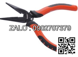 Kìm nhọn cán dày(chống trơn) kiểu Mỹ Asaki 8/200mm AK-8038