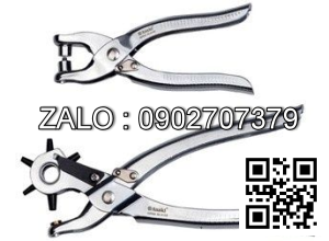 Bộ kìm bấm lỗ và khoen Asaki 2.5mm - 5mm AK-8159