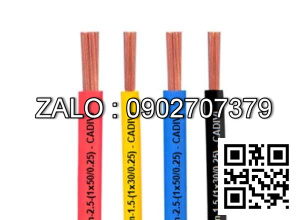Dây điện bọc nhựa PVC (ruột đồng) VC-6,0(F 2,74) - 450/750V