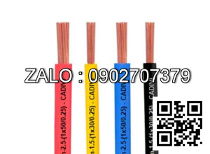 Dây điện bọc nhựa PVC (ruột đồng) VC-2.00 (F 1.60)-0.6/1kV