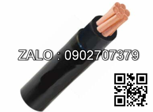 Cáp điện lực hạ thế (1 lõi, ruột đồng, cách điện PVC, vỏ PVC) CVV-10 (1x7/1.35) -0,6/1kV