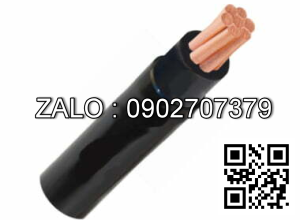 Cáp điện lực hạ thế (1 lõi, ruột đồng, cách điện PVC, vỏ PVC) CVV-95 (1x19/2.52) -0,6/1kV