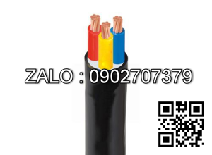 Cáp điện lực hạ thế (3 lõi, ruột đồng, cách điện PVC, vỏ PVC) CVV-3x400 (3x61/2.9) -0,6/1kV