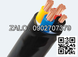 Cáp điện lực hạ thế (4 lõi, ruột đồng, cách điện PVC, vỏ PVC) CVV-4x200 (4x37/2.6) -0,6/1kV