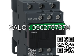 Contactor Schneider LC1D09B7 9A 1NO+1NC 4kW 24VAC