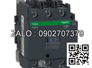 Contactor Schneider LC1D80ABD 80A 1NO+1NC 37kW 24VDC
