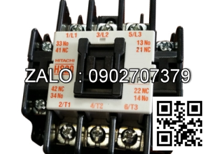 Khởi động từ, type: HS20; 22A, NSX: HITACHI, tiêu chuẩn IEC 60947-2 (Sử dụng cho máy sấy khí thấp áp 7 bar)