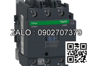 Contactor Schneider LC1D95B7 95A 1NO+1NC 45kW 24VAC