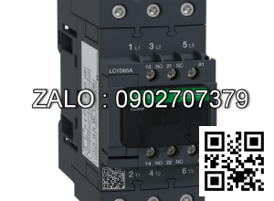 Contactor Schneider LC1D65AB7 65A 1NO+1NC 30kW 24VAC
