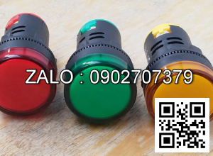 Đèn báo pha xanh phi 22, 12V