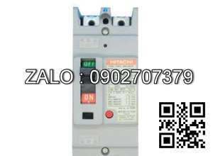 MCCB Hitachi S-50SB-2P 50A 7.5kA(230V) 2.5kA(400V)