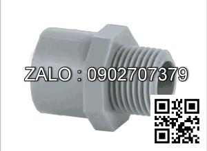 nối ren ngoài nhựa 1