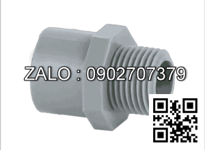 nối ren ngoài nhựa DN32