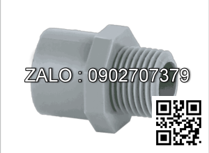 nối ren ngoài nhựa DN40