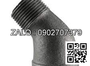 co lơi 45 ren ngoài Inox 304 1/8