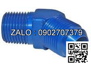 co lơi 45 ren ngoài nhựa DN10