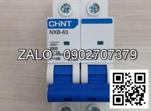 MCB Chint NXB-63 2A 6KA 2P
