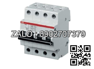 MCB ABB S204-C100 6KA 100A 4P