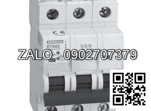 MCB Hitachi BTK63-type-C-3P-63A