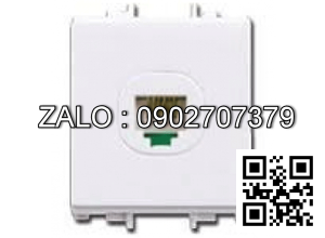 Ổ cắm điện thoại Clipsal / Schneider F50RJ4M_WE_G19