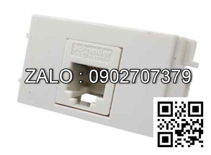 Ổ cắm điện thoại Clipsal / Schneider F30R4M_WE_G19