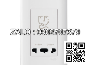 Ổ cắm dao cạo râu Clipsal / Schneider A84727_WE