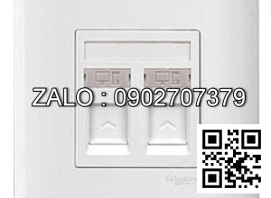 Bộ 2 ổ cắm điện thoại Clipsal / Schneider E8432RJS_6_G19