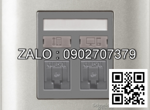 Ổ cắm mạng Clipsal / Schneider E8432TDRJS_5SA_G19