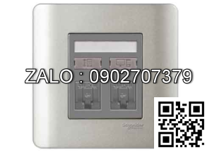 Ổ cắm mạng Clipsal / Schneider E8432TDRJS_6SA_G19