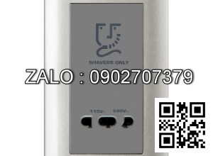 Ổ cắm dao cạo râu Clipsal / Schneider E84T727V_SA