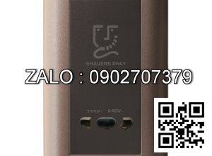 Ổ cắm dao cạo râu Clipsal / Schneider E84T727V_SZ