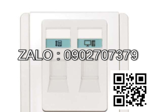 Bộ 2 ổ cắm Tivi Clipsal / Schneider E3032TV_WW_G19