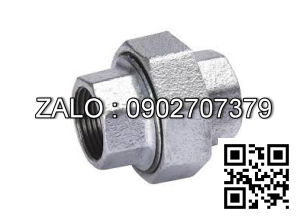 Rắc co thép mạ kẽm ren trong 49