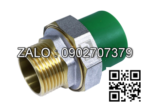 Rắc co thau ren ngoài 60