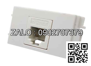 Ổ cắm điện thoại Clipsal / Schneider F30R4M_WE_G19