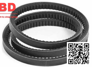 Day curoa cao su det khong rang, ban 60mm, day 2mm, dai 5620mm, o giua co lop bo, NSX: OPTIBELT /BANDO /GATES /MITSUBOSHI /MEGADYNE, (Day curoa truyen dong keo con lan tai block dau vao may xep pallet pet 6)