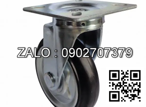 Bánh Xe Nhựa Pu Chịu Lực Niềng Gang Phi 100Mm - 130Mm - 150Mm - 200Mm