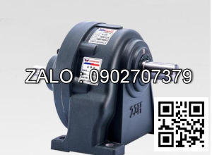 Hộp giảm tốc WANSHSIN Chân đế 1/8 HP 100W đầu cốt lòi 22mm , tỉ số truyền 110-200