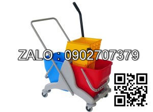 Xe đẩy làm vệ sinh 2 xô DB H50